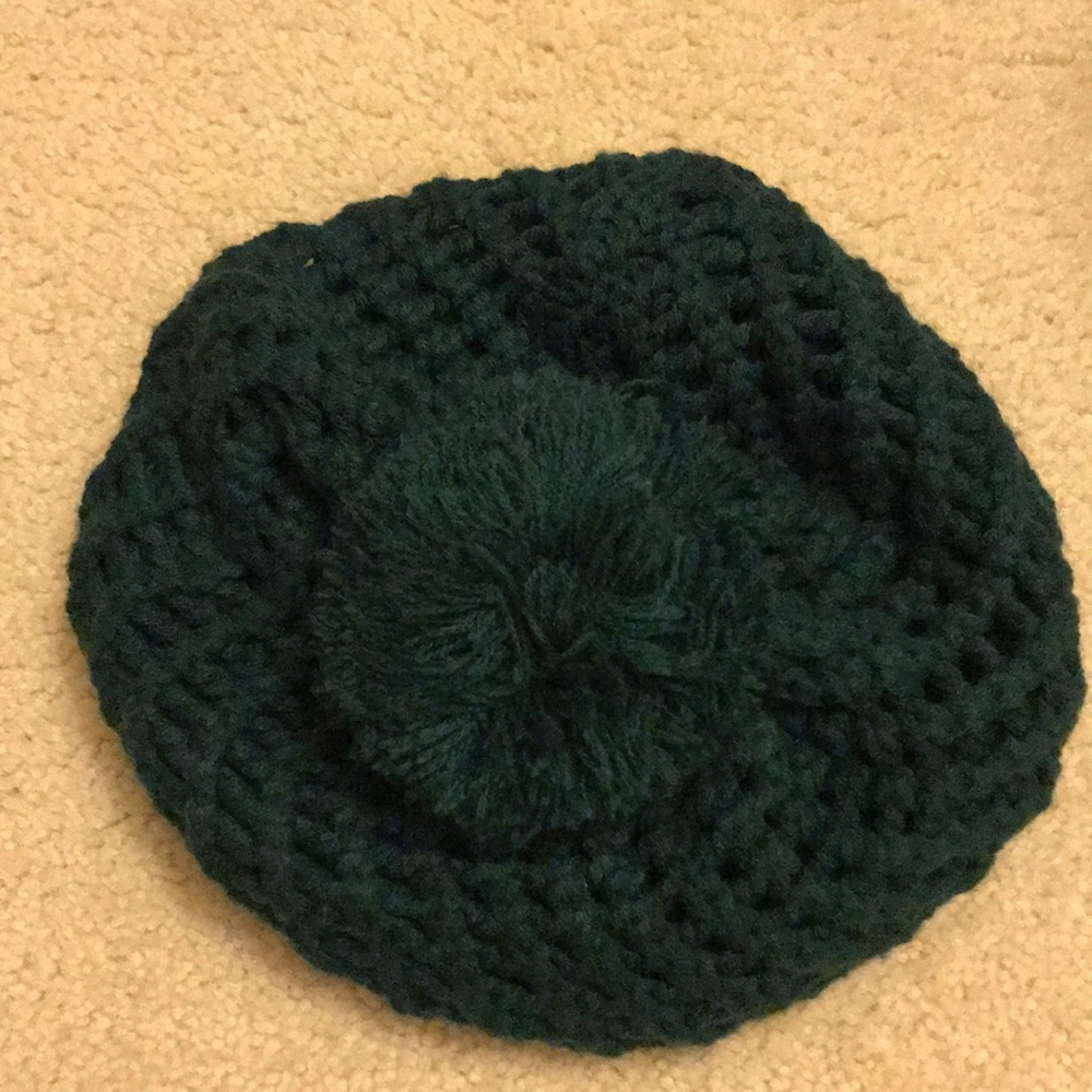Forrest green beanie